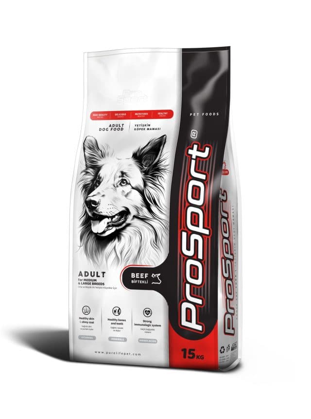 ProSport Biftekli Yetişkin Köpek Maması 15 KG