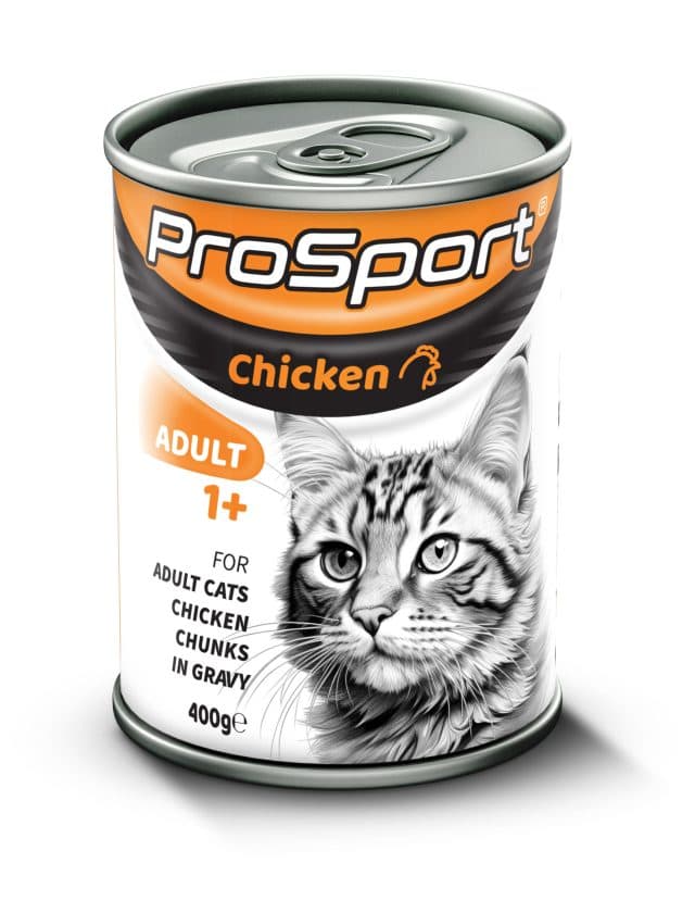 Prosport Chunk Tavuk Etli Yetişkin Kedi Konserve Mama 400gr x 24 adet